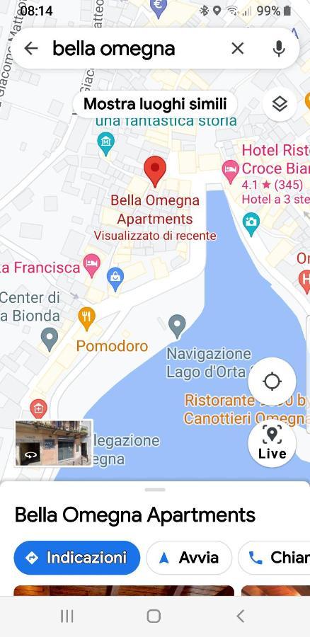Bella Omegna Apartments Ngoại thất bức ảnh